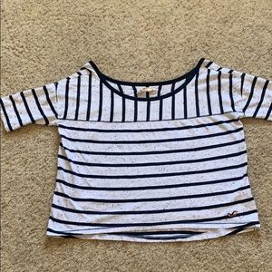 M Holister off shoulder short sleeved shirt